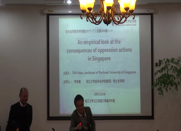 TJIO HansAn empirical look at the consequences of oppression actions in Singapore